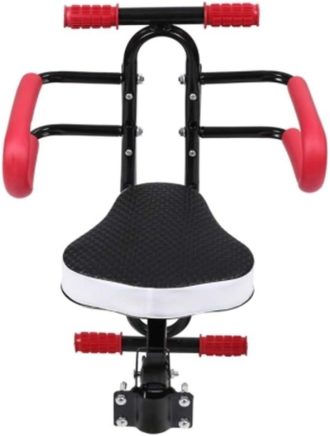 Silla bicicleta delantera con baranda