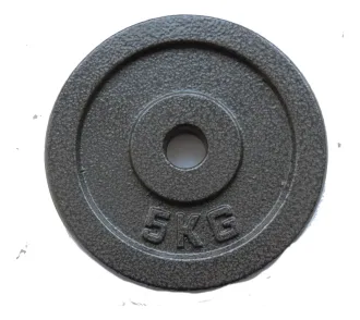 Disco Pesa De Hierro 5kg - Importado