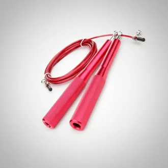Cuerda P Salto Regulable C Mangos De Acero Crossfit Fitness