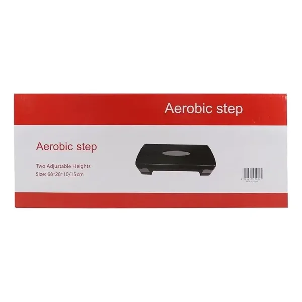 Banco Step Aerobico + Mancuernas Forradas + Banda Pilates (3)
