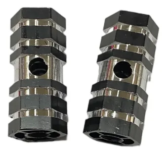 Picadores Para Bicicleta Bmx Aluminio - Varios Colores - 8cm