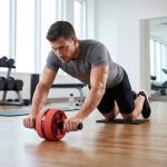 Rueda Abdominales Pro Ab Roller Calidad Con Alfombra (1)
