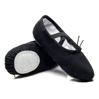 Zapatilla De Ballet Lona Para Entrenamiento Reforzada