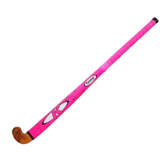 Palo De Hockey Madera Reforzada Con Fibra