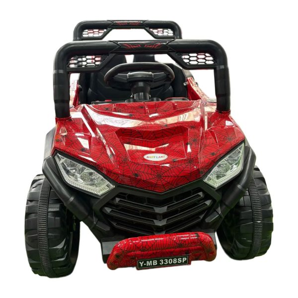 Auto Jeep A Bateria Con Musica Y Control Para Niño (4)