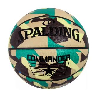 Pelota de Básquetbol Spalding Commander Nº7 Camuflada