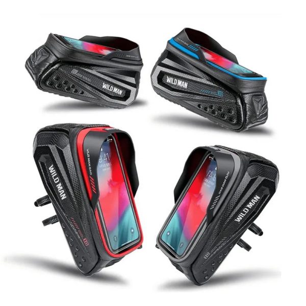Bolso P Bicicleta Al Cuadro Portacelular Herramientas Tactil (3)