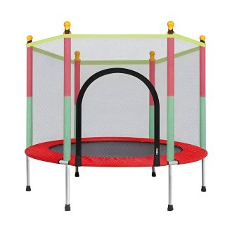 Cama Elástica Trampolín Con Red Protección Niños
