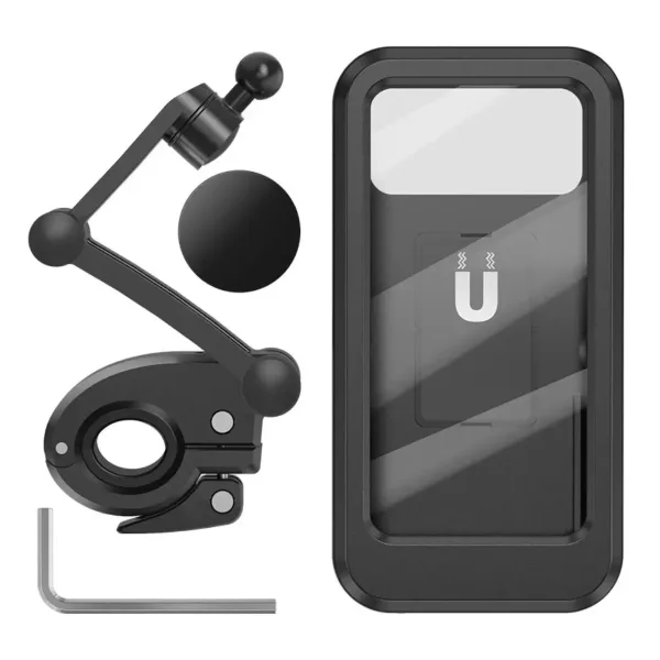 Soporte Articulado P Celular Impermeable 360° Moto Bicicleta (3)