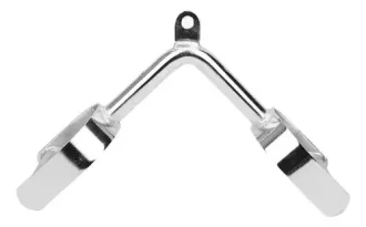 Agarre Polea Tipo Estribo Cromado Para Maquina 2.5kg