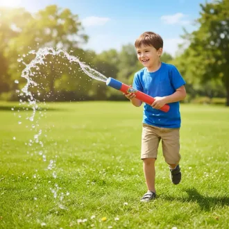 Lanzador De Agua Pistola De Espuma Para Niños 60cm