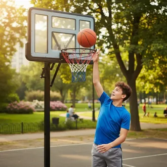 Tablero De Basquetball Basket Acrilico 40x60cm Bulones Y Red