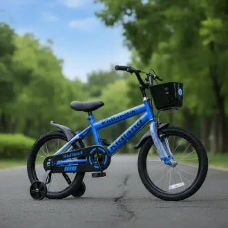 Bicicleta P Niños Paseo Kidland Rodado 20 Rueditas Y Canasto