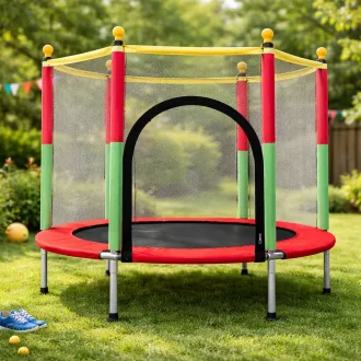 Cama Elastica Con Red Proteccion 1.80m Trampolin